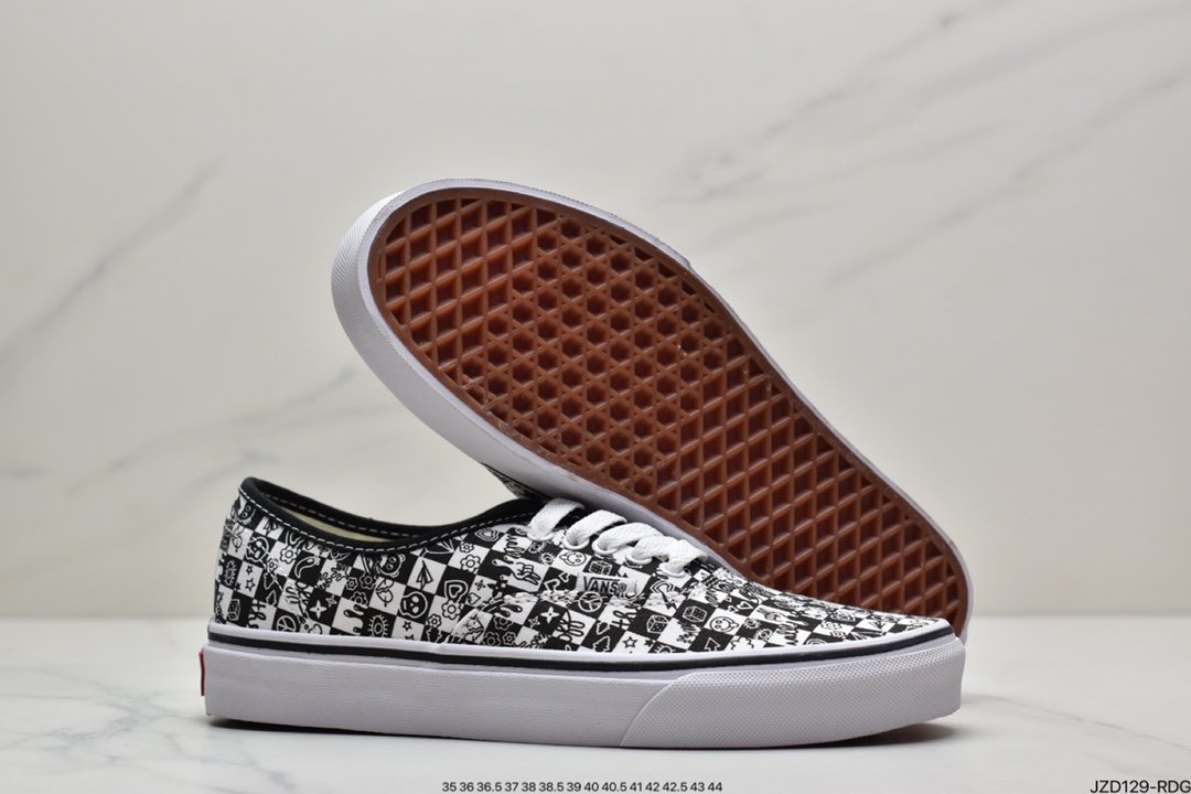 Vans Authentic Classic Anaheim 4 Hole Low Top Vulcanized Skateboard Shoes Casual Skateboard Shoes