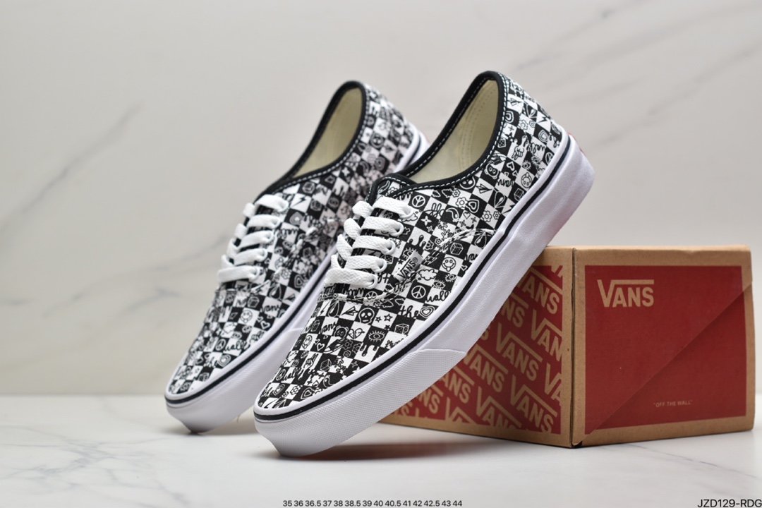 Vans Authentic Classic Anaheim 4 Hole Low Top Vulcanized Skateboard Shoes Casual Skateboard Shoes