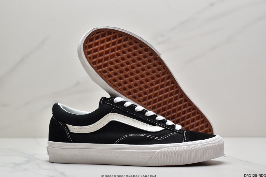 Vans Vault OG Style 36 Versatile Casual Low Top Sports Skateboard Shoes VFHK112709002